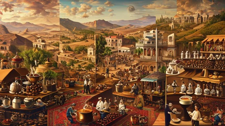 Como as Rotas do Café Transformaram a Cultura Culinária Mundial