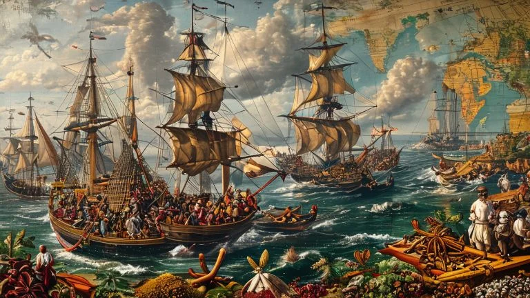 Como as Especiarias Impulsionaram as Grandes Navegações
