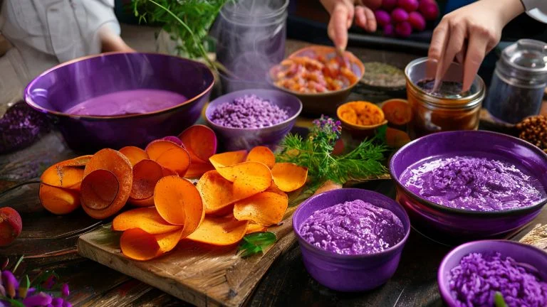 Batata-doce roxa: benefícios e usos surpreendentes na cozinha