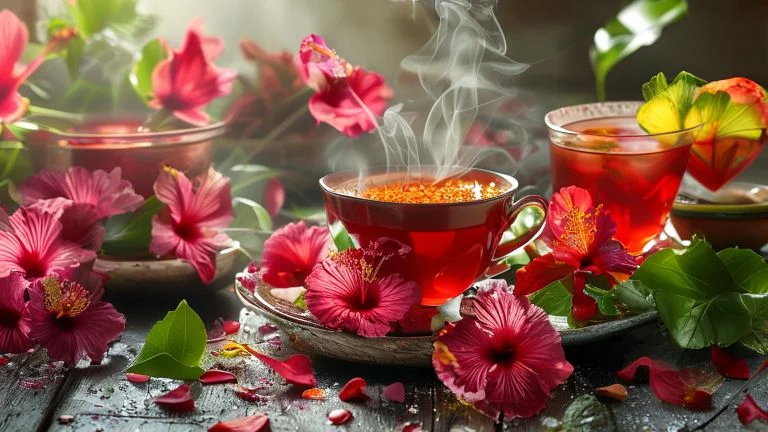 Chá de Hibisco: Versatilidade e Sabor em Receitas Incríveis