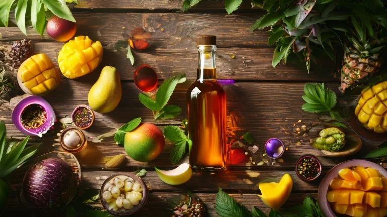 Vinagre de frutas tropicais: sabor único para suas receitas