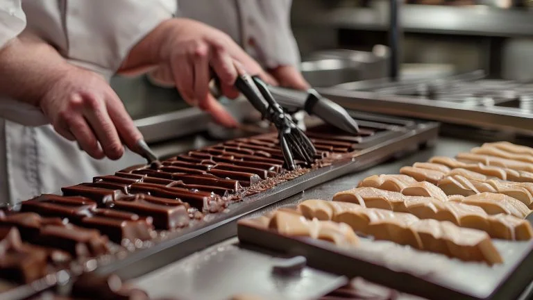 Técnicas Práticas para Laminar Chocolate em Sobremesas
