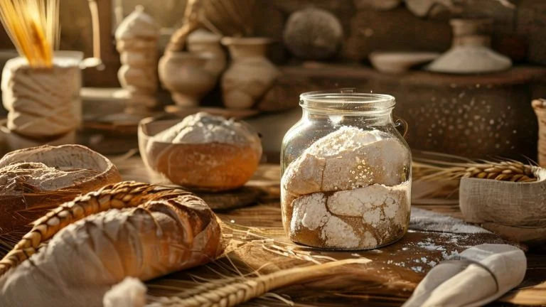 Leveduras naturais: o segredo para pães artesanais únicos