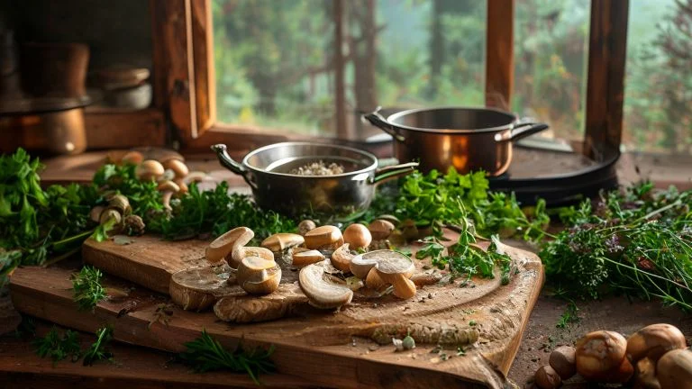 Culinária com Cogumelos Silvestres: Guia Prático para Iniciantes