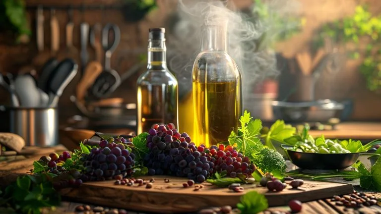 Óleo de semente de uva: benefícios e usos na cozinha